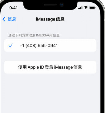 莱山apple维修iPhone上无法正常发送iMessage信息 