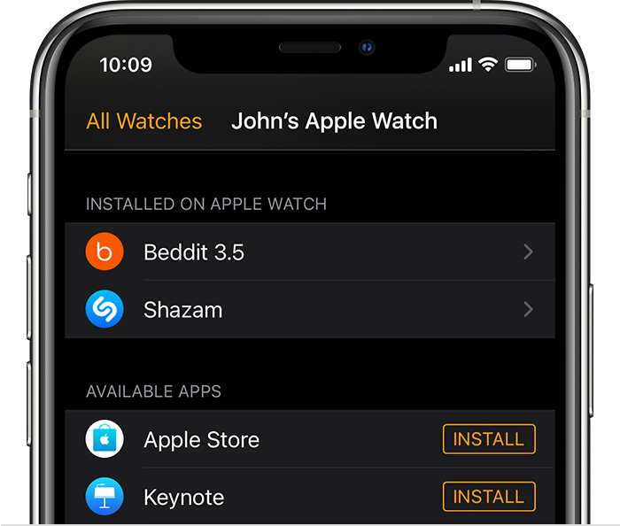 莱山苹果手机维修分享如何在 Apple Watch 上下载应用 